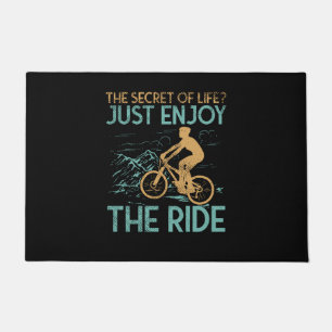Mountain Bike Mountain Biker Doormat
