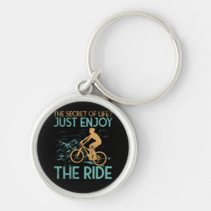 Mountain Bike Mountain Biker Key Ring