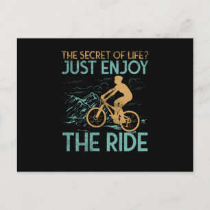 Mountain Bike Mountain Biker Postcard