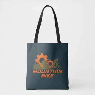 Mountain bike mountainbike tote bag