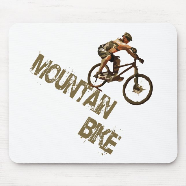 Mountain Bike Mouse Mat (Front)