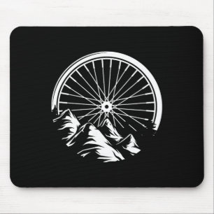 Mountain Bike Mtb Cycling Bicycle Biking Gift Mouse Mat