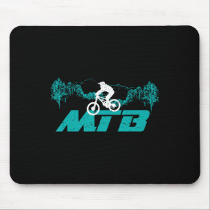 Mountain Bike - Mtb Downhill Biking Biker Gift Mouse Mat