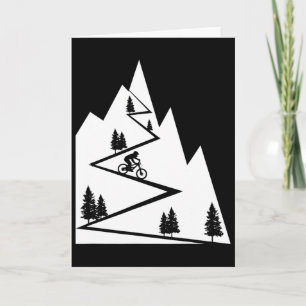 Mountain Bike - Mtb Downhill Biking Cycling Biker Card