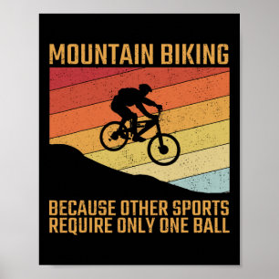 Mountain Bike Mtb Downhill Mountainbike Biking  Poster