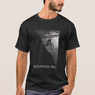 Mountain Bike Mtb Nature Mountains Retro Wave Vint T-Shirt