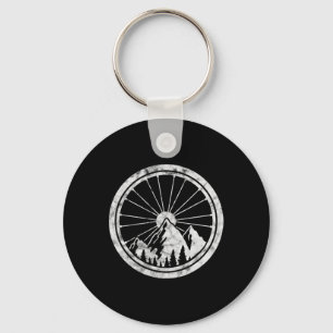 Mountain Bike Mtb Wheel Biking Cycling Bicycle Rid Key Ring