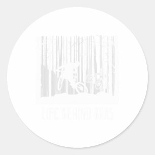 Mountain Bike. Off Road Biking. Off-road Trails Classic Round Sticker