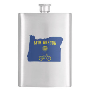 Mountain Bike Oregon Hip Flask