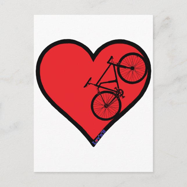mountain bike postcard (Front)