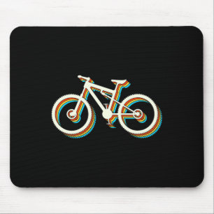 Mountain Bike Retro Vintage Mtb Bicycle Biking Cyc Mouse Mat