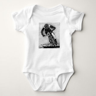 Mountain Bike Ride MTB Llandegla cup Baby Bodysuit