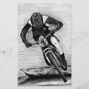 Mountain Bike Ride Stationery
