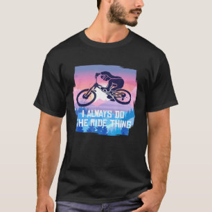 Mountain Bike Ride Thing Pun Mtb Mountainbike Biki T-Shirt