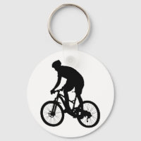 Mountain bike silhouette - Choose background color