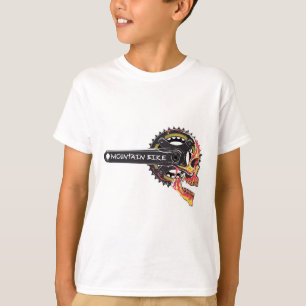 Mountain Bike - Skull Crankset Mountain Bike Mtb T-Shirt