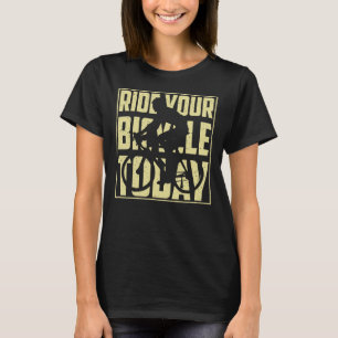 Mountain Bike tee - Retro Downhill Biking Vintage