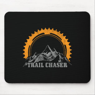 Mountain Bike Trail Mtb Biking Cycling Biker Gift Mouse Mat