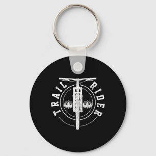Mountain Bike Trail Rider Mtb Biking Mountain Bike Key Ring