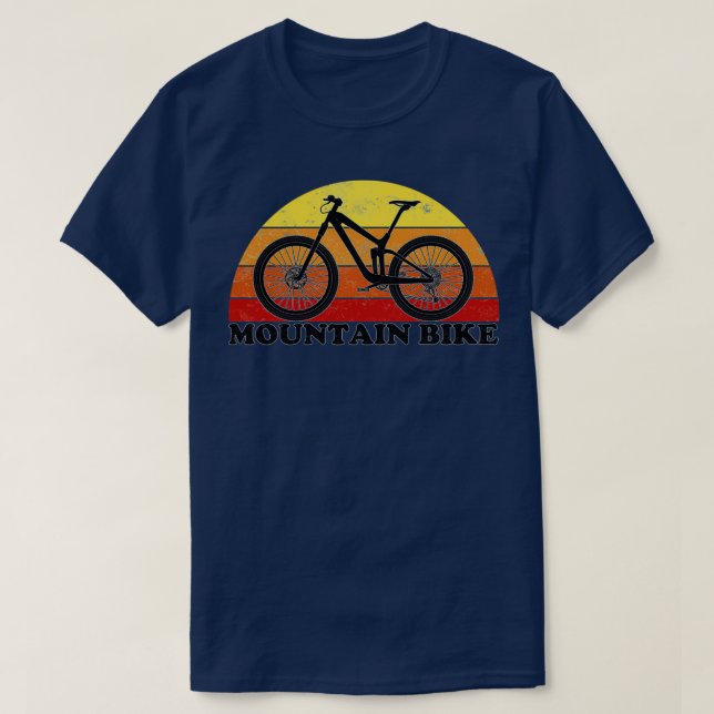 Mountain Bike Vintage Colours  T-Shirt (Design Front)