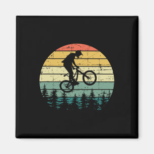 Mountain Bike - Vintage Downhill Biking - Mtb Ridi Magnet