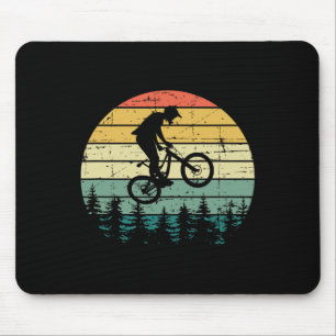 Mountain Bike - Vintage Downhill Biking - Mtb Ridi Mouse Mat