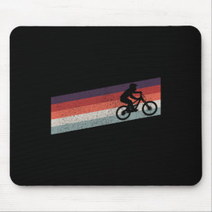 Mountain Bike Vintage Mtb Bicycle Downhill Biking Mouse Mat