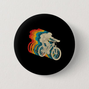 Mountain Bike Vintage Mtb Downhill Bicycle Gift 6 Cm Round Badge