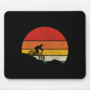 Mountain Bike Vintage Retro Downhill Biking Mtb Bi Mouse Mat