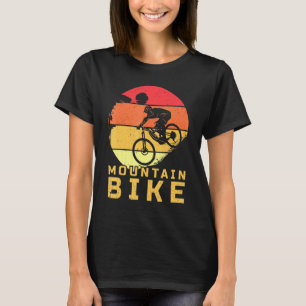 Mountain Bike Vintage Retro Mtb Downhill Biking Cy T-Shirt