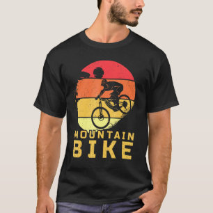 Mountain Bike Vintage Retro Mtb Downhill Biking Cy T-Shirt
