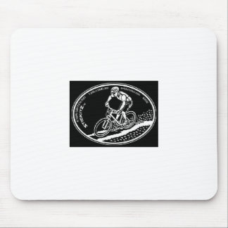 Mountain Biker mouse pad