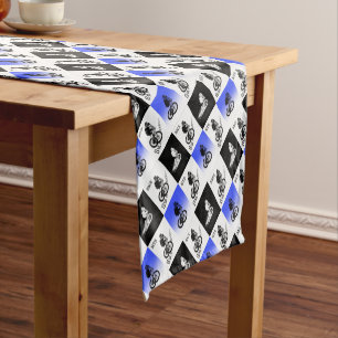 Mountain Biker MTB BMX CYCLIST Stickers Short Table Runner