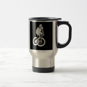 Mountain Biker MTB BMX CYCLIST Travel Mug