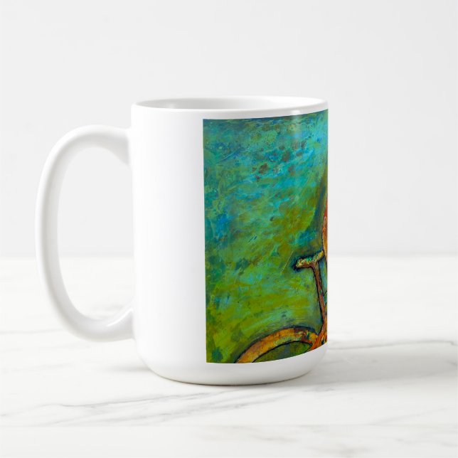 Mountain Biker Mug (Left)