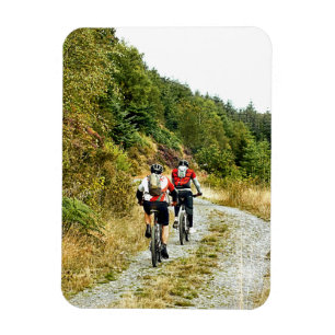 MOUNTAIN BIKERS MAGNET