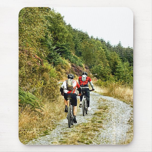 MOUNTAIN BIKERS MOUSE MAT (Front)