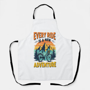 Mountain Biking Adventure Apron