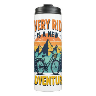 Mountain Biking Adventure Thermal Tumbler