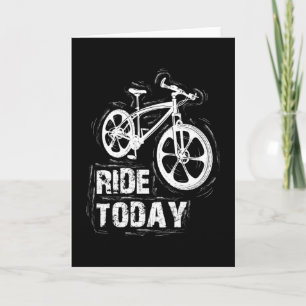 Mountain Biking Bicycle Bike Cycling MTB Gift Idea Card