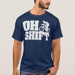 Mountain biking bicycle cyclist bicyclist T-Shirt