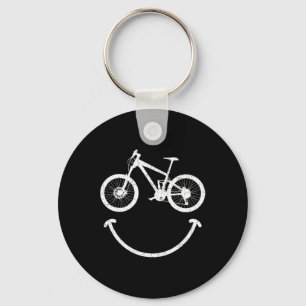 Mountain Biking - Bicycle Rider Cyclist Cycling Tr Key Ring