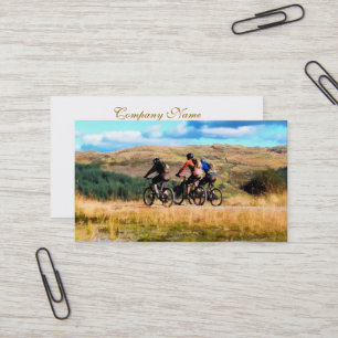 MOUNTAIN BIKING BUSINESS CARD