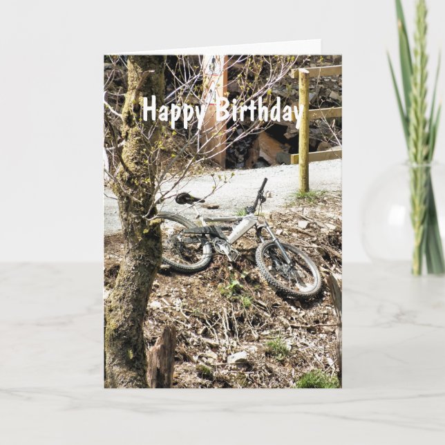 MOUNTAIN BIKING CARD (Front)