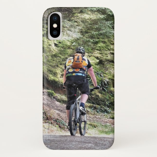 MOUNTAIN BIKING Case-Mate iPhone CASE (Back)
