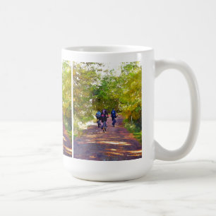 MOUNTAIN BIKING COFFEE MUG
