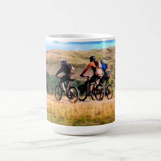 MOUNTAIN BIKING COFFEE MUG (Center)