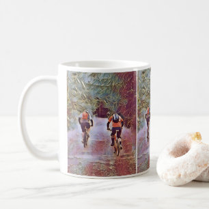 MOUNTAIN BIKING COFFEE MUG