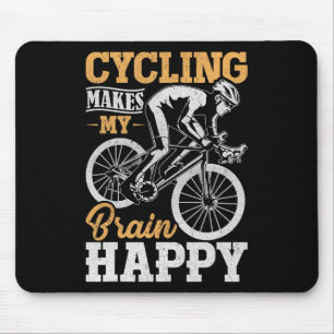 Mountain Biking Cycling Lover Road Bike Cyclist En Mouse Mat
