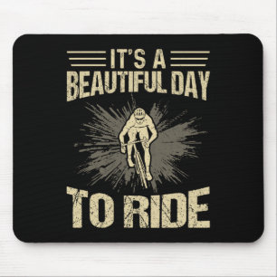 Mountain Biking Cycling Lover Road Bike Cyclist En Mouse Mat